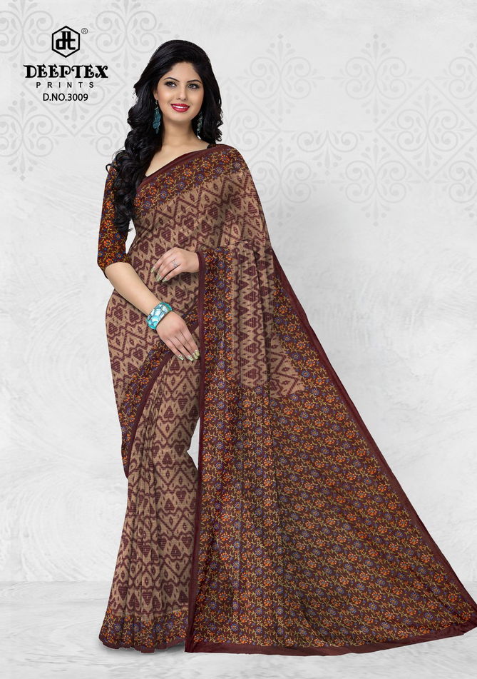 Deeptex Prime Time 4 Regular Wear Wholesale Cotton Printed Sarees
